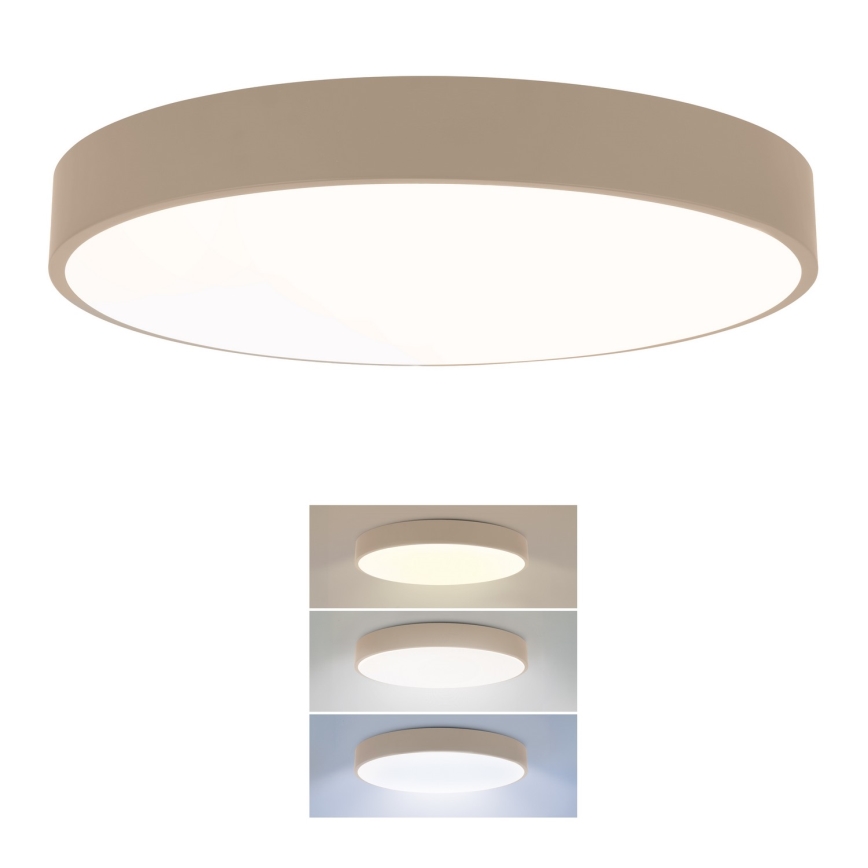 Brilagi - LED-taklampa POOL LED/36W/230V 3000/4000/6000K Ø 30 cm beige