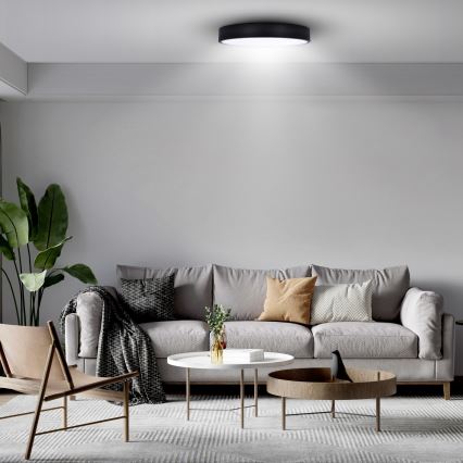 Brilagi - LED-taklampa POOL LED/36W/230V 3000/4500/6000K Ø 30 cm svart