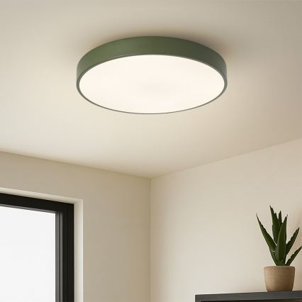 Brilagi - LED taklampa POOL LED/48W/230V 3000/4000/6000K Ø 40 cm grön