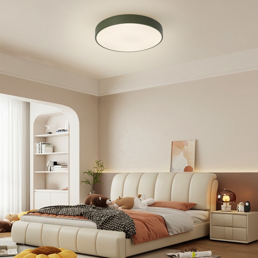Brilagi - LED taklampa POOL LED/48W/230V 3000/4000/6000K Ø 40 cm grön