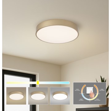 BRILAGI - LED taklampa POOL LED/48W/230V 3000/4000/6000K Ø 40 cm guld