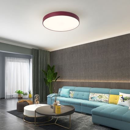 Brilagi - LED taklampa POOL LED/60W/230V 3000/4000/6000K Ø 50 cm vinröd