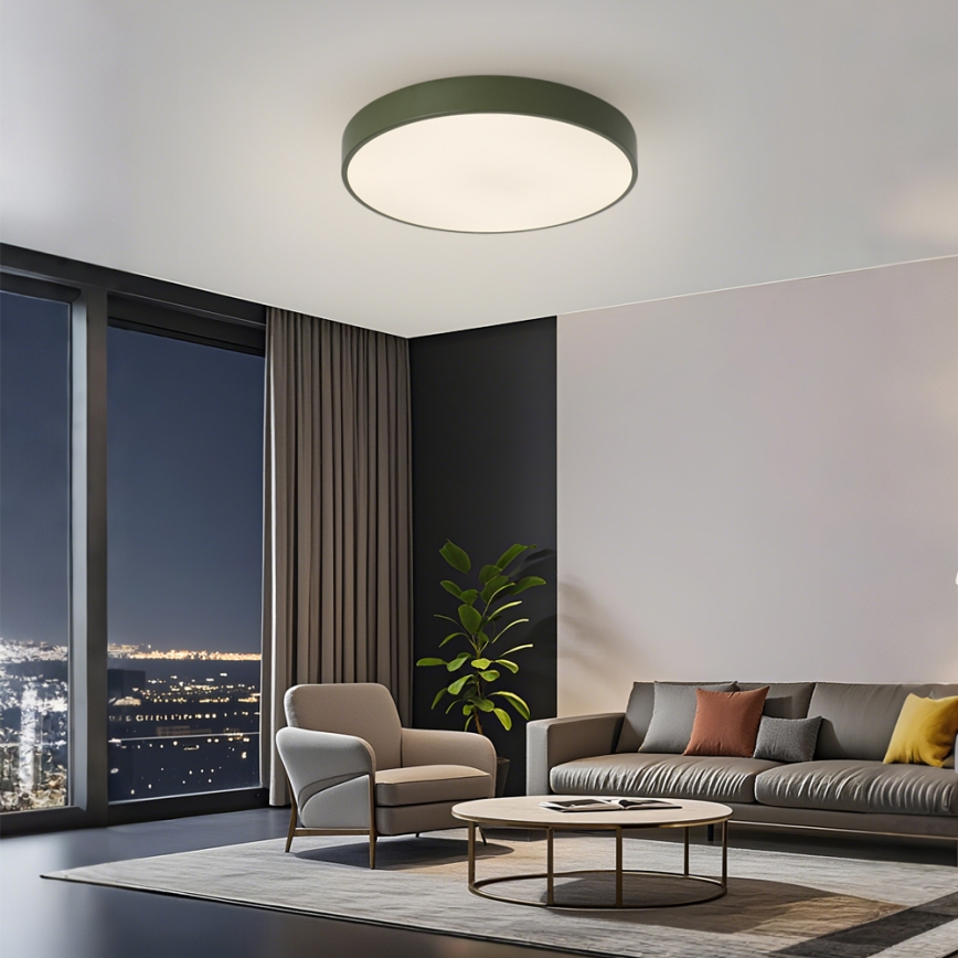 Brilagi - LED taklampa POOL LED/60W/230V 3000/4000/6000K Ø 50 cm, grön