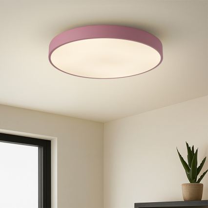 Brilagi - LED-taklampa POOL LED, 60 W, 230 V, 3000/4000/6000 K, Ø 50 cm, rosa
