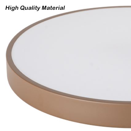 Brilagi - LED-taklampa POOL, 60W/230V, 3000/4000/6000K, Ø 60 cm, brun