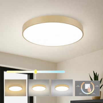 Brilagi - LED-taklampa POOL LED/60W/230V 3000/4000/6000K Ø 60 cm beige