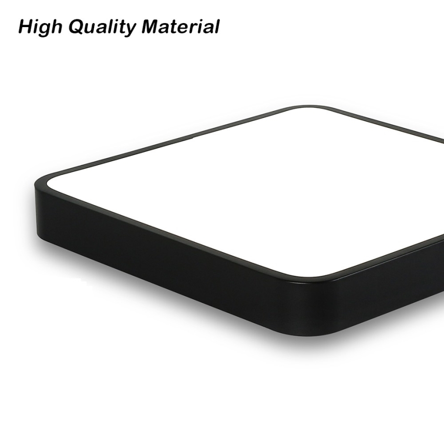 Brilagi - LED taklampa POOL SQUARE LED/36W/230V 3000/4500/6000K 40x40 cm svart