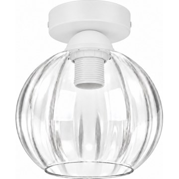 BRILAGI - LED taklampa RETRO GLASS 1xE27/60W/230V Ø 18 cm vit/klarglas
