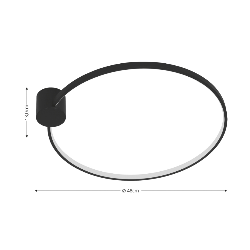 Brilagi - LED-taklampa RINGO LED/18W/230V Ø 50 cm