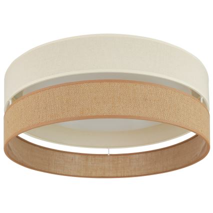 Brilagi - LED Taklampa ROYAL YUTE LED/24W/230V Ø 45 cm beige/krämvit