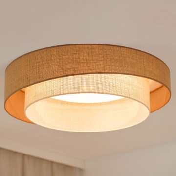 Brilagi - LED Taklampa SHINE LED/24W/230V Ø 60 cm beige/kräm