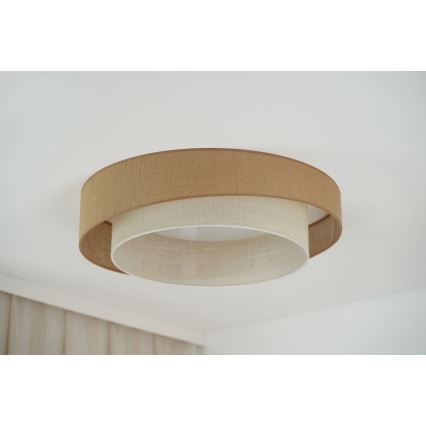 Brilagi - LED Taklampa SHINE LED/24W/230V Ø 60 cm beige/kräm