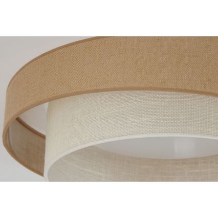 Brilagi - LED Taklampa SHINE LED/24W/230V Ø 60 cm beige/kräm