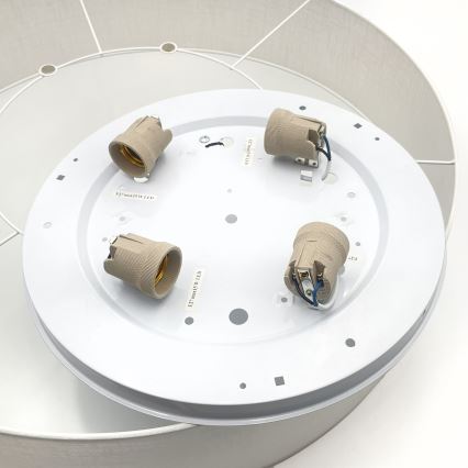 Brilagi - LED-taklampa SIRIJA 4xE27/15W/230V Ø 60 cm vit