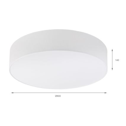 Brilagi - LED-taklampa SIRIJA 4xE27/15W/230V Ø 60 cm vit