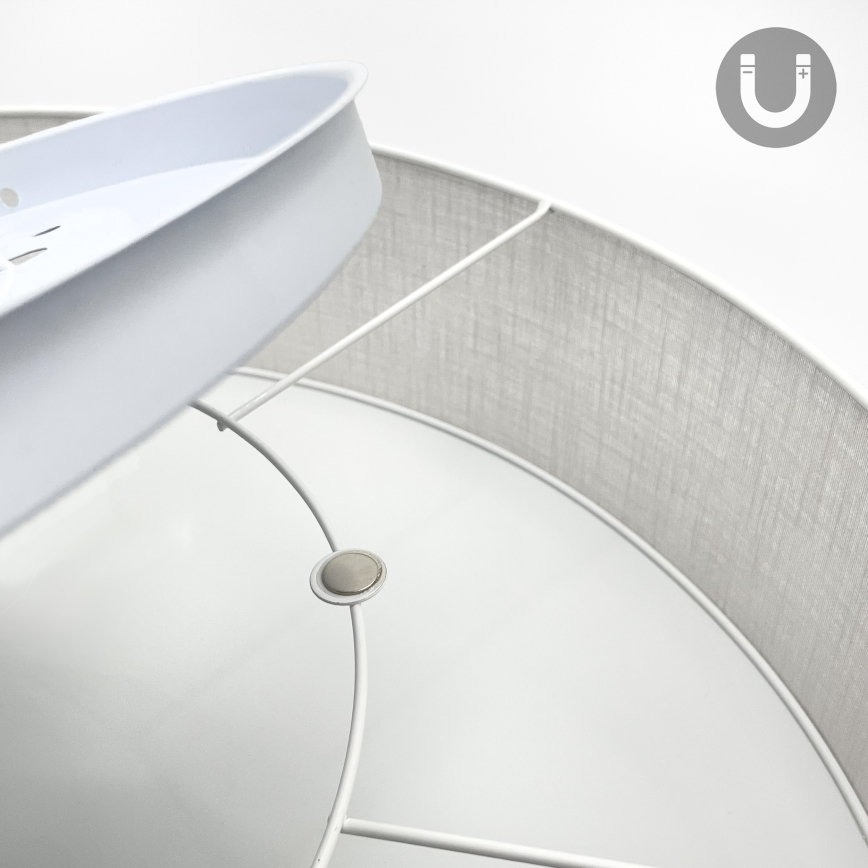 Brilagi - LED-taklampa SIRIJA 4xE27/60W/230V Ø 60 cm vit