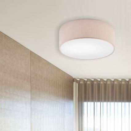 Brilagi - LED taklampa SIRIJA LED/12W/230V diameter 35 cm beige