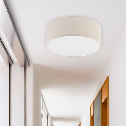 Brilagi - LED taklampa SIRIJA LED/12W/230V diameter 35 cm grädde