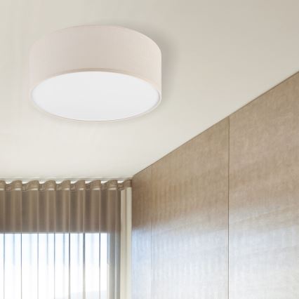 Brilagi - LED taklampa SIRIJA LED/12W/230V diameter 35 cm grädde