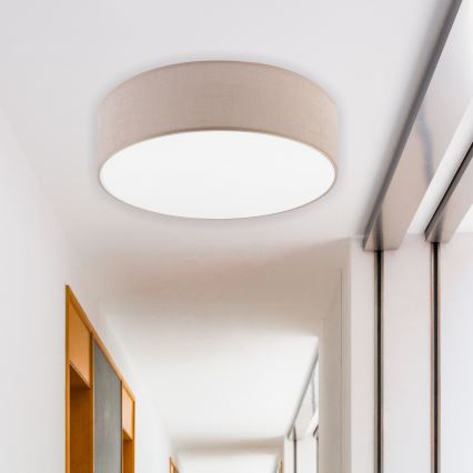 Brilagi - LED taklampa SIRIJA LED/24W/230V diameter 45 cm beige