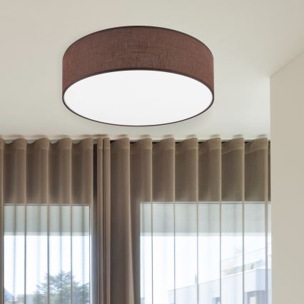 Brilagi - LED taklampa SIRIJA LED/24W/230V diameter 45 cm brun