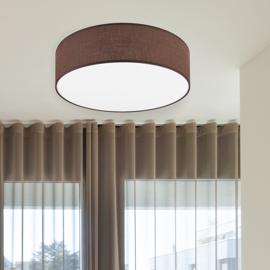 Brilagi - LED taklampa SIRIJA LED/24W/230V diameter 45 cm brun