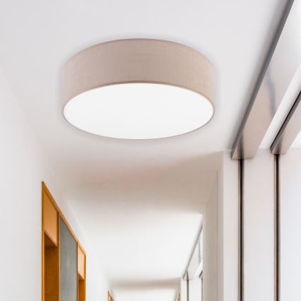 Brilagi - LED taklampa SIRIJA LED/36W/230V diameter 45 cm beige