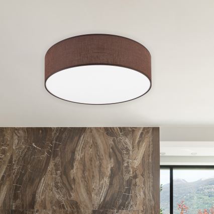 Brilagi - LED taklampa SIRIJA LED/36W/230V diameter 45 cm brun