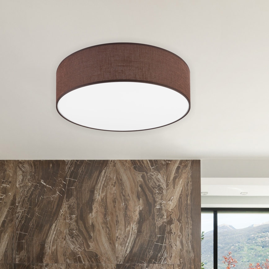 Brilagi - LED taklampa SIRIJA LED/36W/230V diameter 45 cm brun