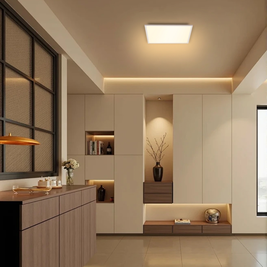 Brilagi - LED taklampa SLIMFRAME LED/25W/230V 30x30 cm vit