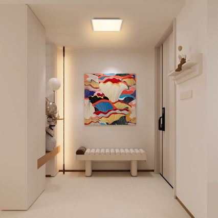 Brilagi - LED taklampa SLIMFRAME LED/25W/230V 30x30 cm vit