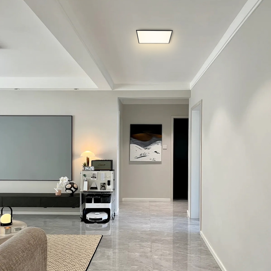 Brilagi - LED taklampa SLIMFRAME LED/36W/230V 45x45 cm svart