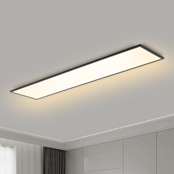 Brilagi - LED taklampa SLIMFRAME LED/58W/230V 120x30 cm svart