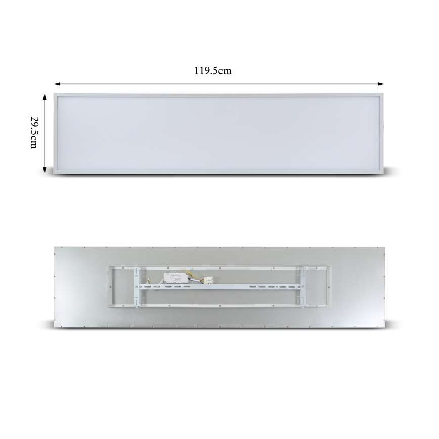 Brilagi - LED taklampa SLIMFRAME LED/58W/230V 120x30 cm vit