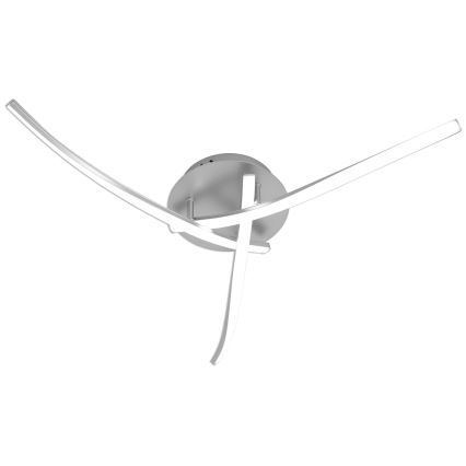 Brilagi - LED taklampa STRIPES LED/24W/230V diam. 64 cm silverfärgad