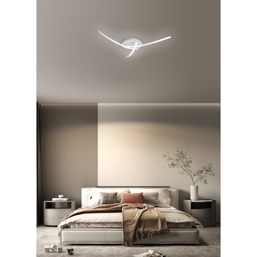 Brilagi - LED taklampa STRIPES LED/24W/230V Ø 64 cm vit