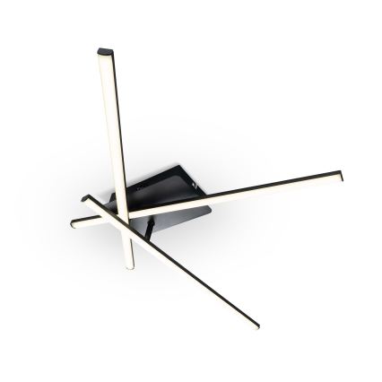 Brilagi - LED-taklampa STRIPES LED/30W/230V 51x78 cm svart