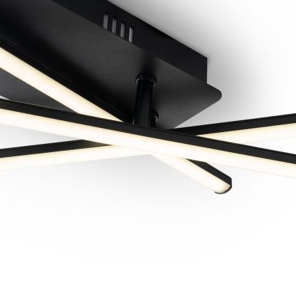 Brilagi - LED-taklampa STRIPES LED/30W/230V 51x78 cm svart