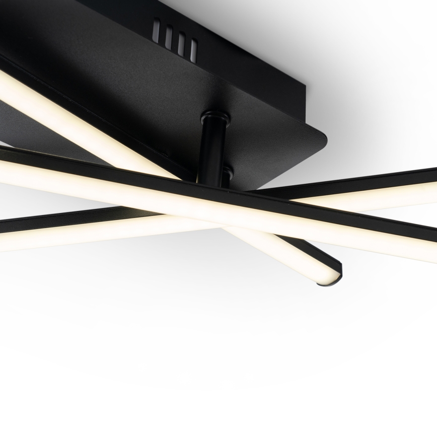 Brilagi - LED-taklampa STRIPES LED/30W/230V 51x78 cm svart