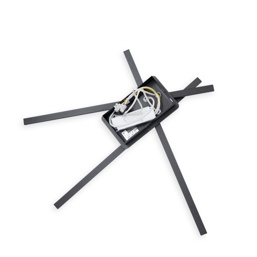 Brilagi - LED-taklampa STRIPES LED/30W/230V 51x78 cm svart