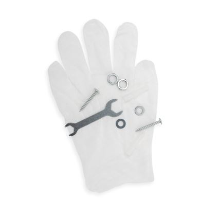 Brilagi - LED-taklampa STRIPES LED/30W/230V 51x78 cm svart