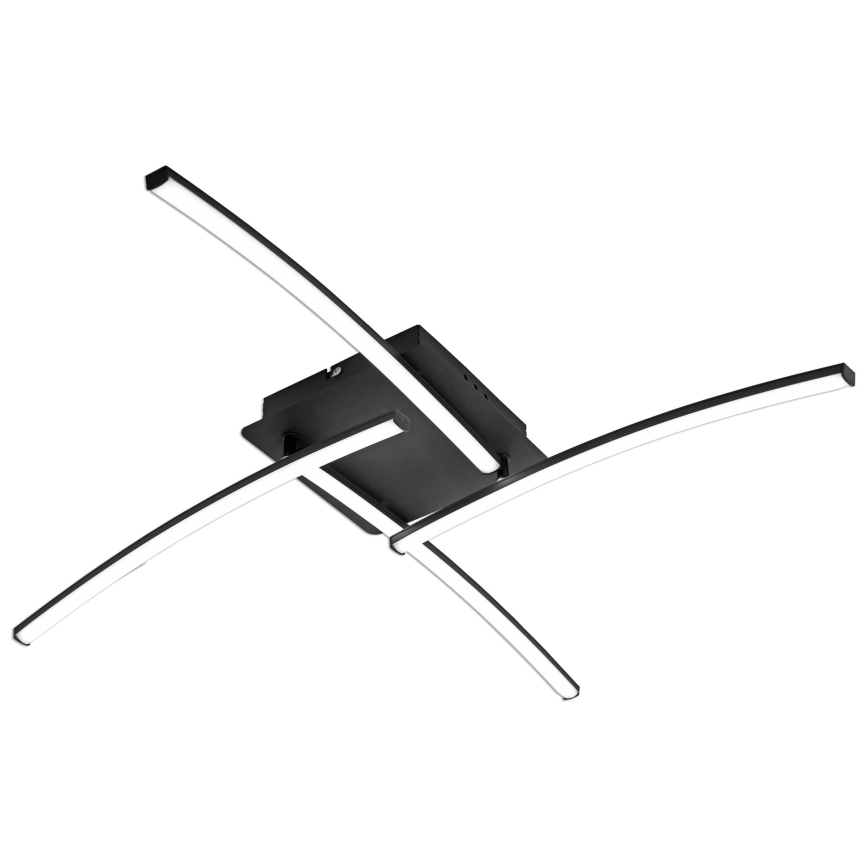 Brilagi - LED taklampa STRIPES LED/32W/230V 69x69 cm svart