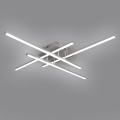Brilagi - LED taklampa STRIPES LED/37W/230V silver