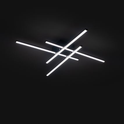 Brilagi - LED taklampa STRIPES LED/37W/230V 68x68 cm svart