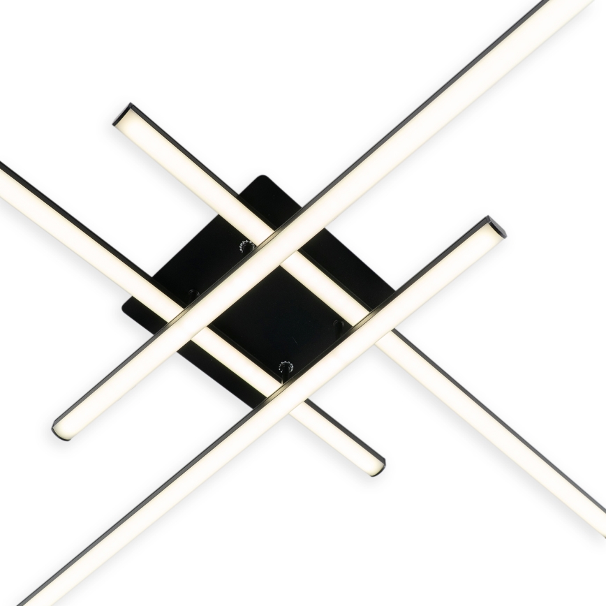 Brilagi - LED taklampa STRIPES LED/37W/230V 68x68 cm svart