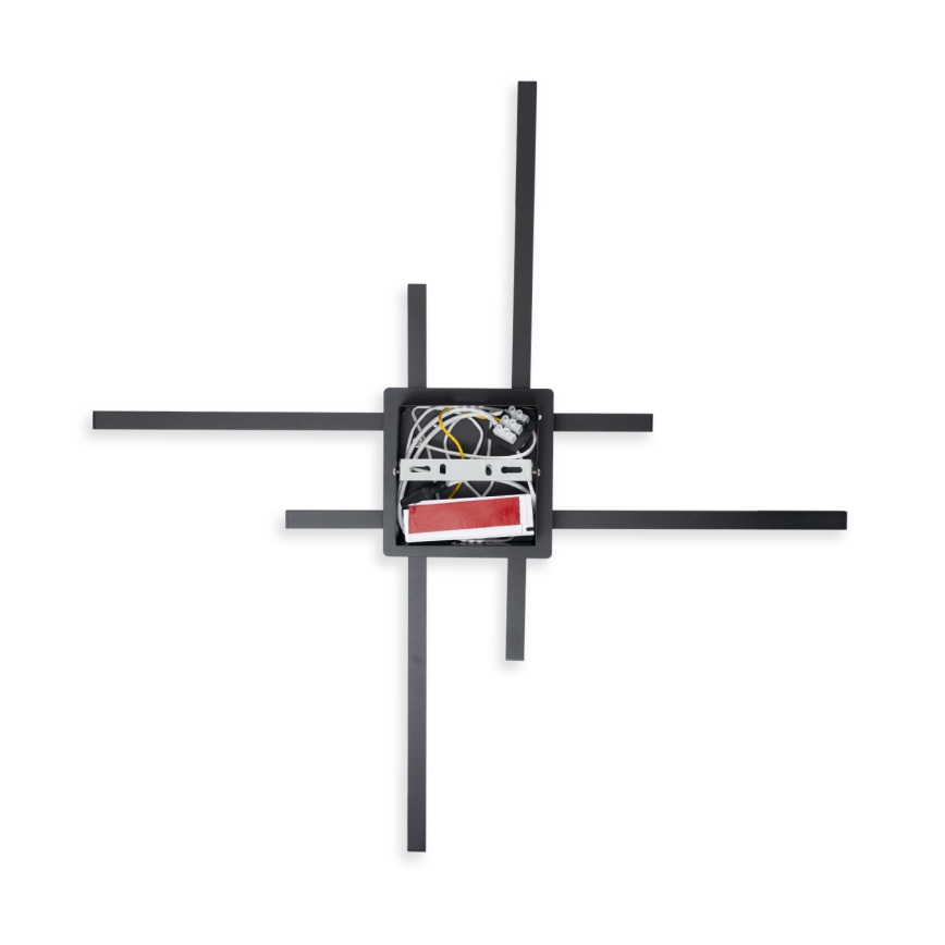 Brilagi - LED taklampa STRIPES LED/37W/230V 68x68 cm svart