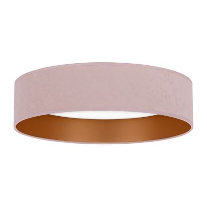Brilagi - LED Taklampa VELVET LED/24W/230V Ø 40 cm 3000/4000/6400K rosa/guld
