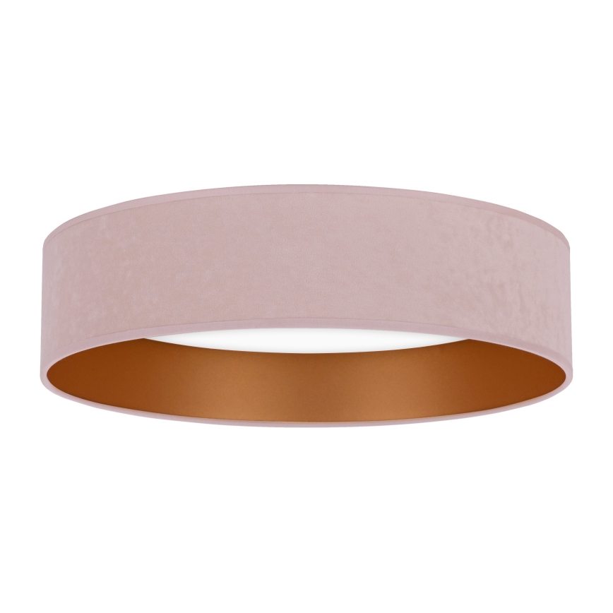 Brilagi - LED Taklampa VELVET LED/24W/230V Ø 40 cm 3000/4000/6400K rosa/guld