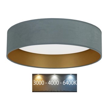 Brilagi - LED Taklampa VELVET LED/24W/230V Ø 40 cm 3000/4000/6400K mintgrön/guld