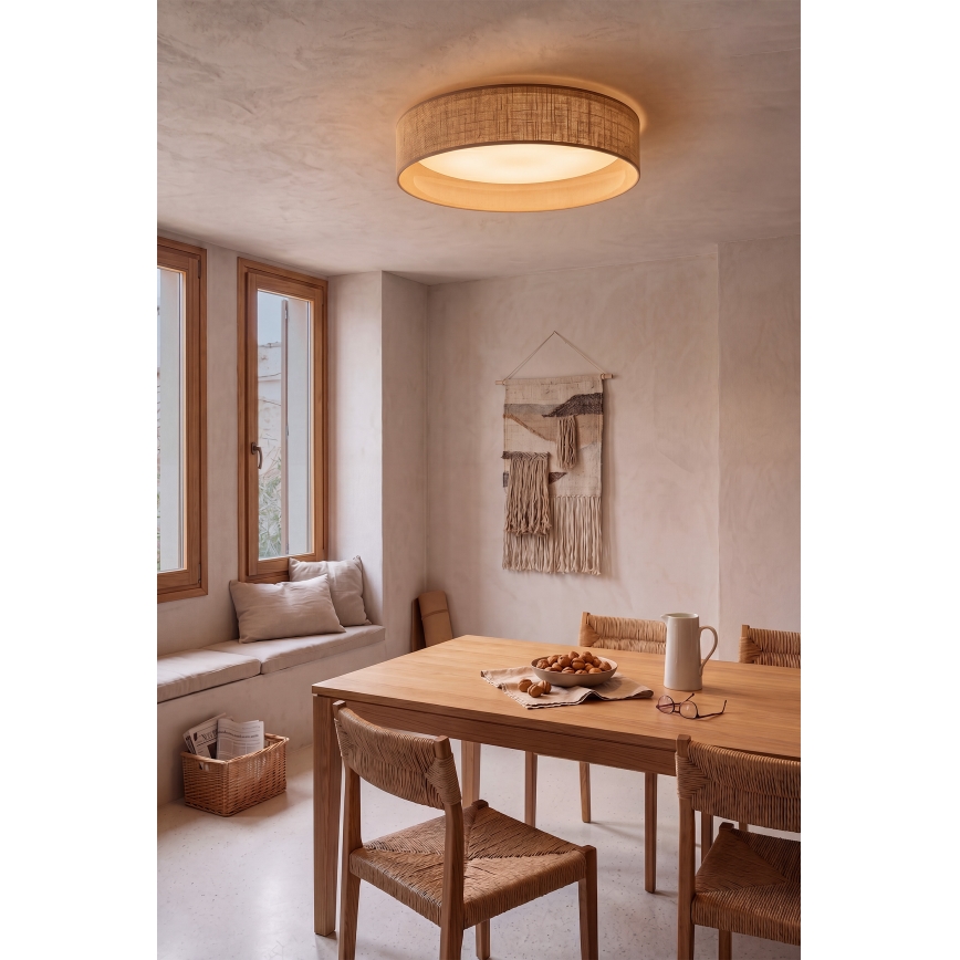 BRILAGI - LED-taklampa VELVET SIMPLE LED/24W/230V 3000K Ø 45 cm beige